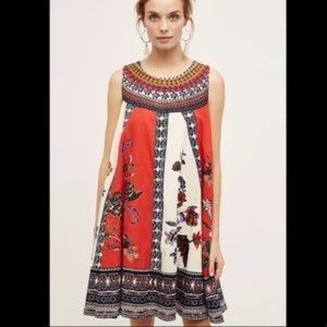 Anthropologie Maeve Cirque Swing Dress